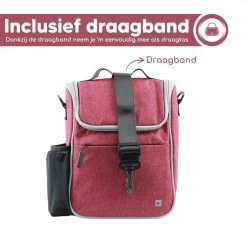 Bablue Stuurtas Fiets - Roze Fietstas - Met Regenhoes - Handig Te Bevestigen - Fietstas Enkel - Fietstas Stuur - Afneembaar - Stuurtas Fiets Waterproof - Schoudertas - Elektrische Fietsen - Stuurtas Met Smartphone Houder -Fietsonderdelen Winkel 1200x1200 653