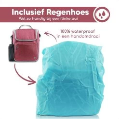 Bablue Stuurtas Fiets - Roze Fietstas - Met Regenhoes - Handig Te Bevestigen - Fietstas Enkel - Fietstas Stuur - Afneembaar - Stuurtas Fiets Waterproof - Schoudertas - Elektrische Fietsen - Stuurtas Met Smartphone Houder -Fietsonderdelen Winkel 1200x1200 659