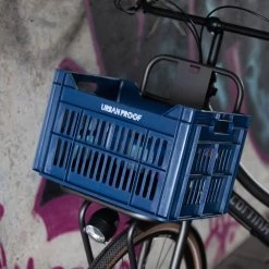 Gerecyclede Fietskrat Urban Proof 30 Liter - Donkerblauw -Fietsonderdelen Winkel 1200x1200 667