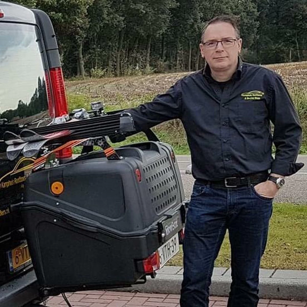 Dr. MovaNext Lux - Fietsendrager - 2 Fietsen - Trekhaak - 13 Polig - Opklapbaar 3 Dr. MovaNext Lux - Fietsendrager - 2 Fietsen - Trekhaak - 13 Polig - Opklapbaar - Afbeelding 3