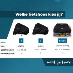 Vebics® Fietshoes Voor 1 Fiets Waterdicht - Elektrische Fiets - Fietsbeschermhoes - Stalling - Zwart -Fietsonderdelen Winkel 1200x1200 750