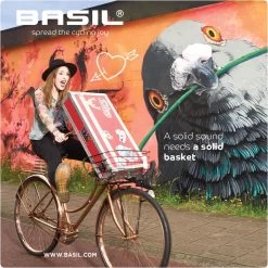 Basil Robin Fietsmand - Voor - Inclusief Bevestigingsmateriaal - Zwart -Fietsonderdelen Winkel 1200x1200 788