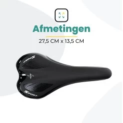 Voltano Race / MTB Fietszadel - Zwart - Unisex - Mountainbike Zadel - Stevig En Licht -Fietsonderdelen Winkel 1200x1200 992