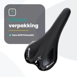 Voltano Race / MTB Fietszadel - Zwart - Unisex - Mountainbike Zadel - Stevig En Licht -Fietsonderdelen Winkel 1200x1200 997