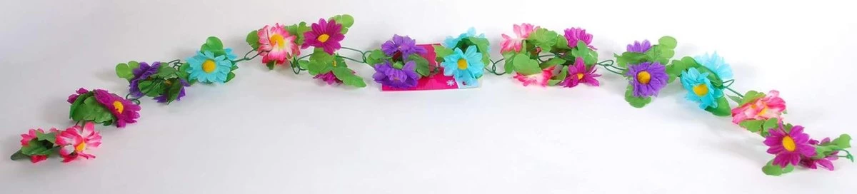 Volare Slinger / Bloemenstreng 130cm Flower Garland Multicolor 2 Volare Slinger / Bloemenstreng 130cm Flower Garland Multicolor - Afbeelding 2