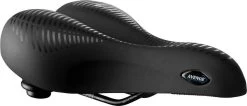 Selle Royal Avenue Moderate 8467 - Fietszadel - Gel - Zwart -Fietsonderdelen Winkel 1200x515