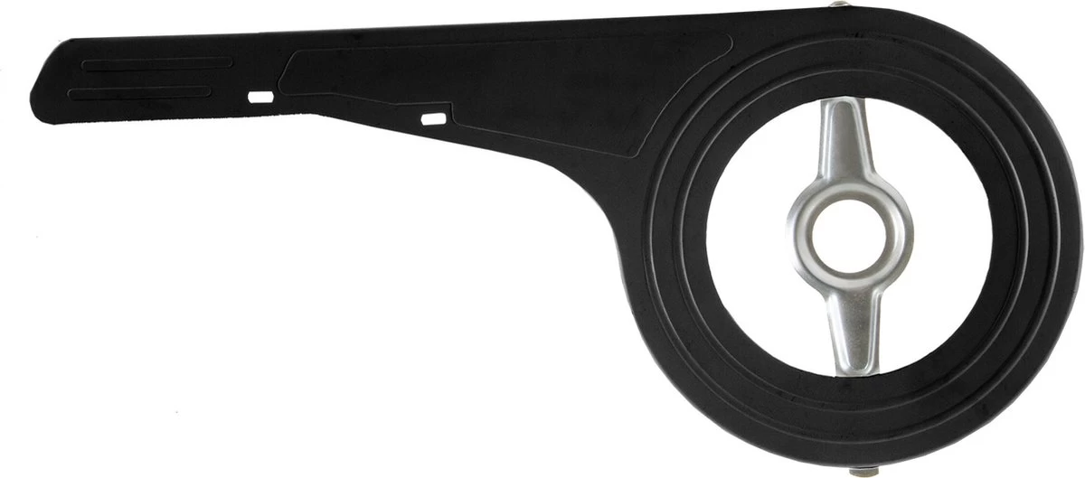 Merkloos Kettingscherm Kunststof Voor 38-48 Tanden - Zwart 1 Merkloos Kettingscherm Kunststof Voor 38-48 Tanden - Zwart