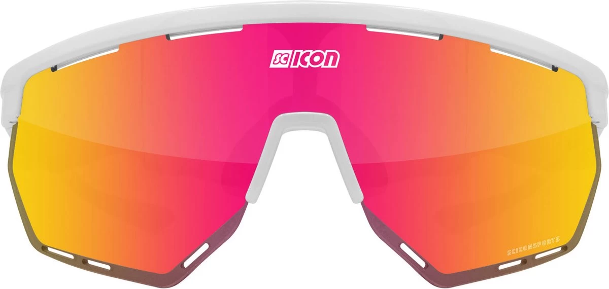 Scicon BRIL AEROWING WHITE GLOSS SCN-PP RED MULTIMIRROR 2 Scicon BRIL AEROWING WHITE GLOSS SCN-PP RED MULTIMIRROR - Afbeelding 2