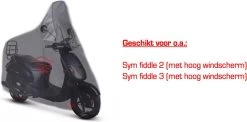 CUHOC Scooterhoes Voor De Sym Fiddle 2 & 3 (Met Hoog Windscherm) Stofvrij / Ademend / Waterdicht Redlabel -Fietsonderdelen Winkel 1200x592