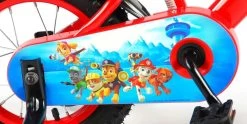 Volare Paw Patrol Kinderfiets - Jongens - 12 Inch - Rood/Blauw -Fietsonderdelen Winkel 1200x600