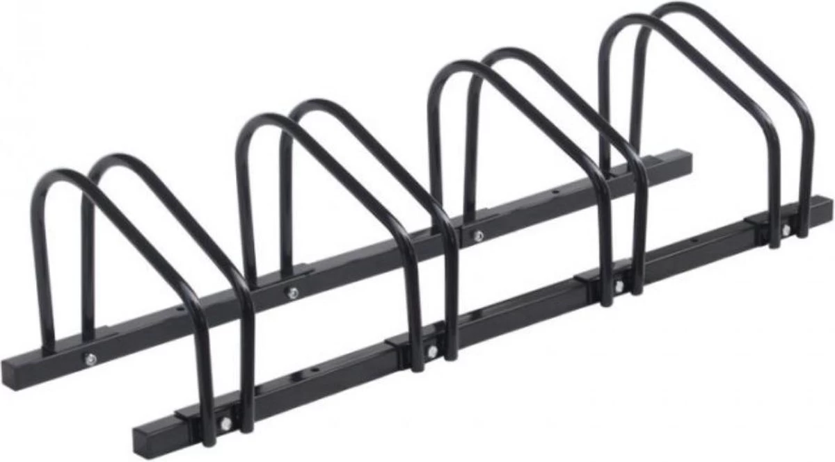 IVOL Fietsenrek 4 Fietsen 100 Cm PRO - Fietsenstandaard - Fiets Standaard - Zwart