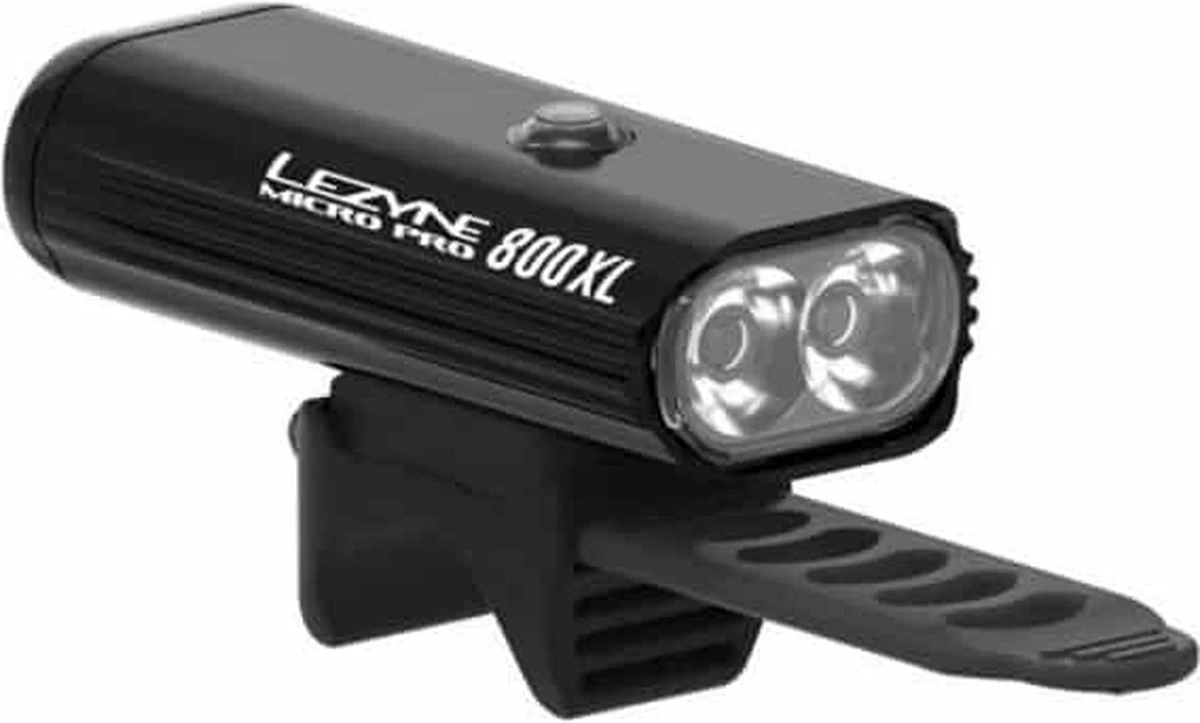 Lezyne Micro Drive Pro 800XL Led Fiets Koplamp - Zwart 5 Lezyne Micro Drive Pro 800XL Led Fiets Koplamp - Zwart - Afbeelding 5