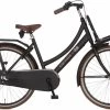 Cortina U4 Mini - Stadsfiets - M24 - Jet Black Matt - Matzwart - R3
