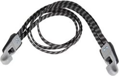 WiseGoods Snelbinders Fiets Met Haak Universeel - Bagagespin - Spinbinder - Bagagebinder - Fietsrekker - Spin - Zwart / Wit