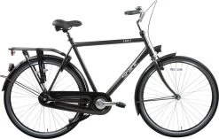 Static Herenfiets Urban 61 Cm Mat Zwart