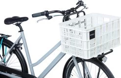 Basil Fietskrat L - Groot - 40 Liter - Wit -Fietsonderdelen Winkel 1200x773 1