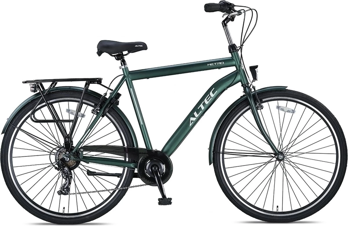 Altec Metro Herenfiets 28 Inch 56cm Army Green 1 Altec Metro Herenfiets 28 Inch 56cm Army Green