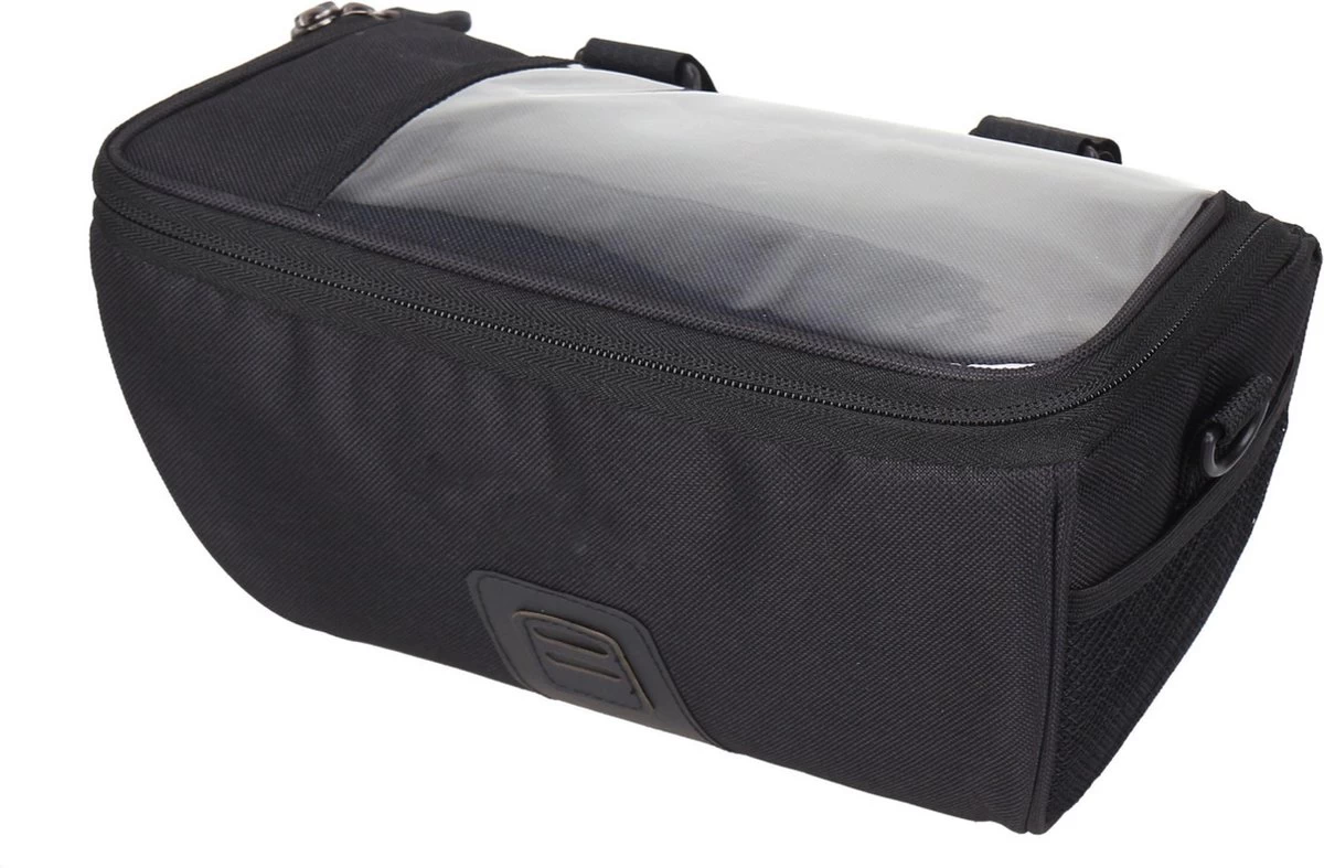 B Soul - Stuurtas - Draagtas - Waterdicht - Zwart - Fietstas Stuur Stuurtas Voor Fiets Met Smartphone - Kaarthouder 4 B Soul - Stuurtas - Draagtas - Waterdicht - Zwart - Fietstas Stuur Stuurtas Voor Fiets Met Smartphone - Kaarthouder - Afbeelding 4