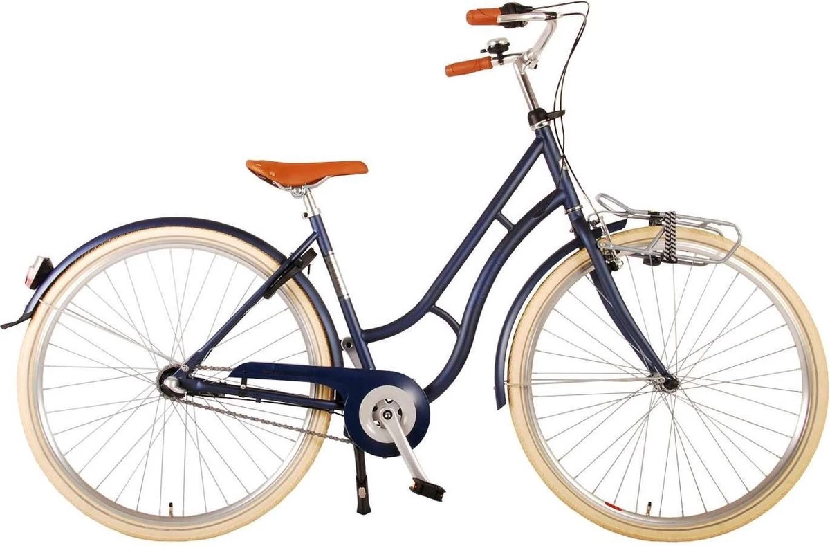 Volare Lifestyle Meisjesfiets - Tiener - 48 Cm - Lage Zadelstand - Blauw - 3 Versnellingen 4 Volare Lifestyle Meisjesfiets - Tiener - 48 Cm - Lage Zadelstand - Blauw - 3 Versnellingen - Afbeelding 4