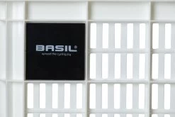 Basil Fietskrat M - Medium - 27 Liter - Wit