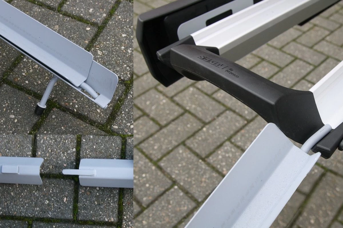 XLC Azura Oprijgoot Fietsendrager - CC-X23 - Zilver 2 XLC Azura Oprijgoot Fietsendrager - CC-X23 - Zilver - Afbeelding 2