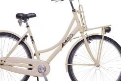 Amigo Forest - Transportfiets 28 Inch - Damesfiets Met Voordrager - Crème -Fietsonderdelen Winkel 1200x800 78