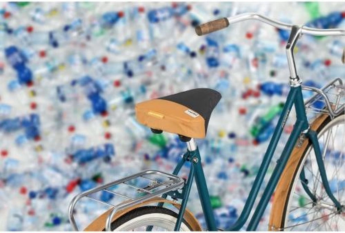 Urban Proof Zadeldek Recycled Universeel 27 X 22 Cm Grijs/geel 6 Urban Proof Zadeldek Recycled Universeel 27 X 22 Cm Grijs/geel - Afbeelding 6