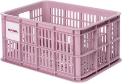 Basil Fietskrat S - Klein - 17.5 Liter - Roze -Fietsonderdelen Winkel 1200x819 2