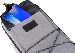 Dunlop Koeltas Voor Bagagedrager Fiets - 7 Liter - Fietstas - Klittenband Bevestiging - Incl. Extra Opbergvakken En Flessenhouder - Isolerende Binnenlaag - Met Schouderband - Grijs -Fietsonderdelen Winkel 1200x844 2