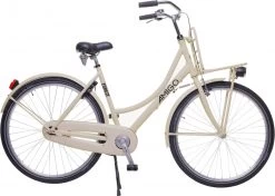 Amigo Forest - Transportfiets 28 Inch - Damesfiets Met Voordrager - Crème -Fietsonderdelen Winkel 1200x855