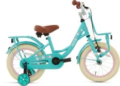 Nogan Puck - Kinderfiets - Meisjesfiets - 12 Inch - Turquoise