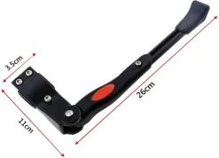 Merkloos Fietsstandaard Enkel 26 Cm Zijstandaard Aluminium Roestvrij Fiets Mountainbikes Makkelijk Te Installeren - Mountainbike Standaard Universeel - MTB Kickstand -Fietsonderdelen Winkel 1200x867 3