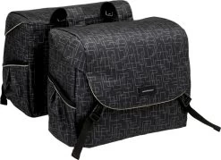 New Looxs Ivy Mondi Joy Dubbele Fietstas - 38 Liter - Grijs -Fietsonderdelen Winkel 1200x869 5