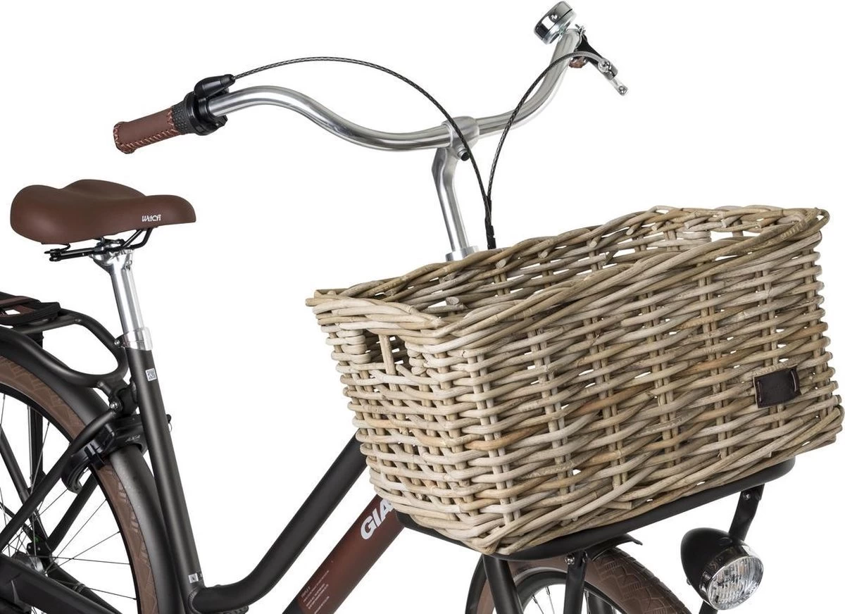 Fastrider Zeno Rotan Fietsmand - Naturel - 26L - Handgemaakt 3 Fastrider Zeno Rotan Fietsmand - Naturel - 26L - Handgemaakt - Afbeelding 3
