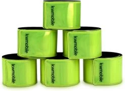 Kwmobile Reflecterende Banden - Set Van 6 Lichtgevende Armbanden - Reflectorband Voor Hardlopen, Fietsen, Wandelen, Paardrijden - Universeel -Fietsonderdelen Winkel 1200x873 9