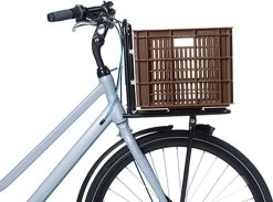 Basil Fietskrat L - Groot - 40 Liter - Bruin -Fietsonderdelen Winkel 1200x887
