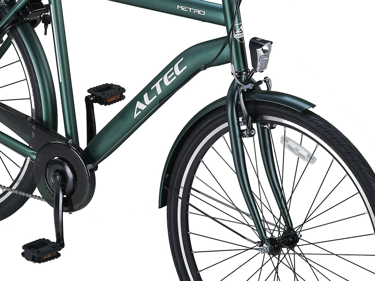Altec Metro Herenfiets 28 Inch 56cm Army Green 3 Altec Metro Herenfiets 28 Inch 56cm Army Green - Afbeelding 3