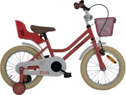 2Cycle Paris Meisjesfiets - 16 Inch - Roze-Wit - Met Poppenzitje - Meisjesfiets -Fietsonderdelen Winkel 1200x907 1