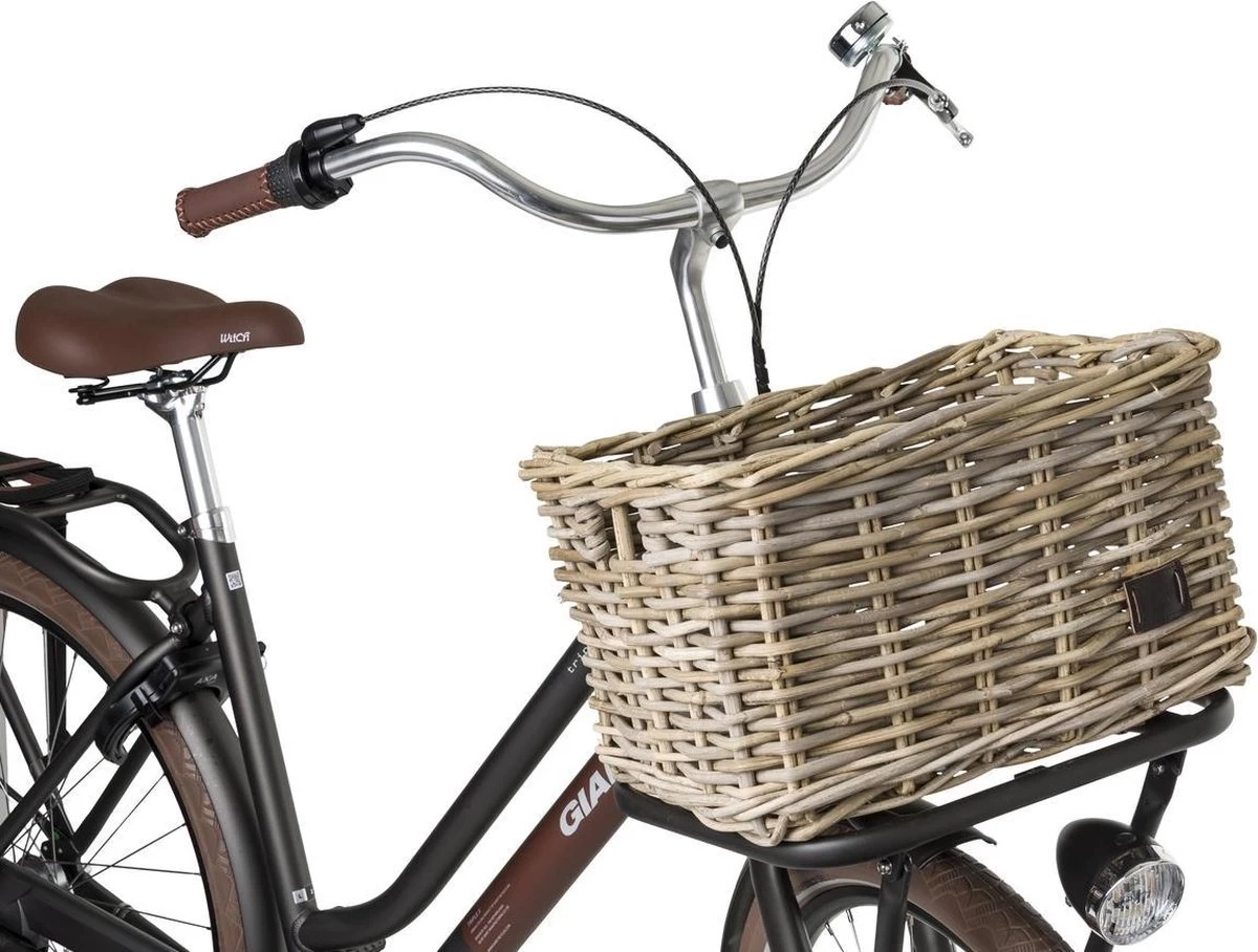 Fastrider Zeno Rotan Fietsmand - Naturel - 17L - Handgemaakt 3 Fastrider Zeno Rotan Fietsmand - Naturel - 17L - Handgemaakt - Afbeelding 3