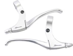 Remgreepset Saccon Voor Rollerbrake - 4 Vingers - Satin / Zilver