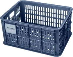 Basil Fietskrat S - Klein - 17.5 Liter - Blauw