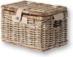 Basil Denton Fietsmand L - Voor - Rotan - Bruin - Large -Fietsonderdelen Winkel 1200x938 3