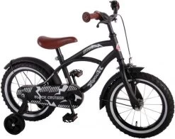 Volare Black Cruiser Kinderfiets - Jongens - 14 Inch - Zwart - 95% Afgemonteerd -Fietsonderdelen Winkel 1200x954