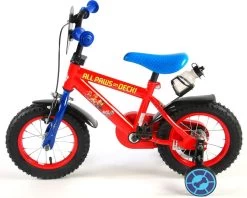Volare Paw Patrol Kinderfiets - Jongens - 12 Inch - Rood/Blauw -Fietsonderdelen Winkel 1200x960
