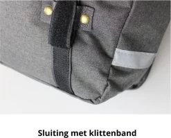 Dubbele Fietstas Grijs/zwart - Kleine Fietstas Dubbel - Fietstassen Waterdicht - 23 Liter - Fluorescerend - Stevige Fietstas -Fietsonderdelen Winkel 1200x965