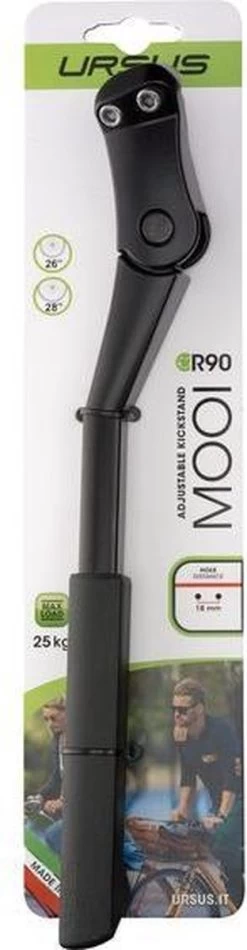 Ursus Standaard Mooi Rear Aluminium 26/28 Inch Zwart -Fietsonderdelen Winkel 312x1200