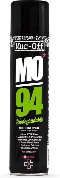 Muc-Off MO-94 Multi Use Smeermiddel Beschermspray 400ml -Fietsonderdelen Winkel 405x1200
