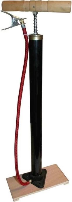 Benson Fietspomp - Klassiek - Met Houten Plank - 5 Bar -Fietsonderdelen Winkel 433x1200 1