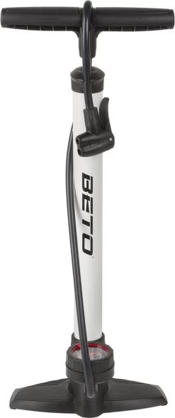 Beto Fietspomp Hoge Druk Staal Wit Zwart 11 Bar