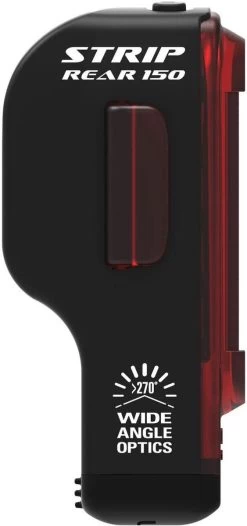Lezyne Strip Drive Fietsachterlicht - 150 Lumen - Zwart -Fietsonderdelen Winkel 563x1200 1